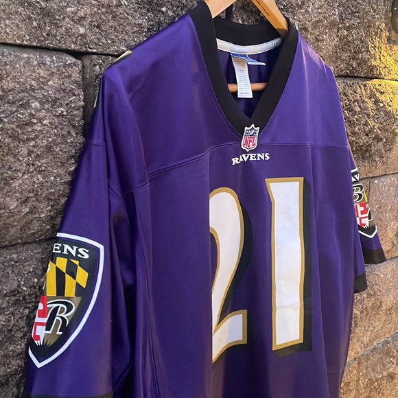 VINTAGE Baltimore Ravens NFL Pro Line Jersey #21 Lardarius Webb - Size Men's XL - Picture 4 of 7